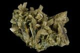 Yellow-Green Clinozoisite Crystal Cluster - Peru #121988-1